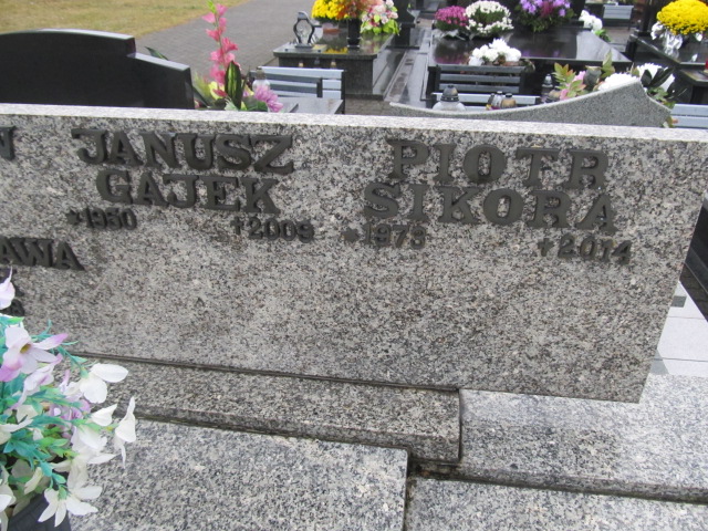 Janusz Gajek 1950 Zawiercie - Grobonet - Wyszukiwarka osób pochowanych