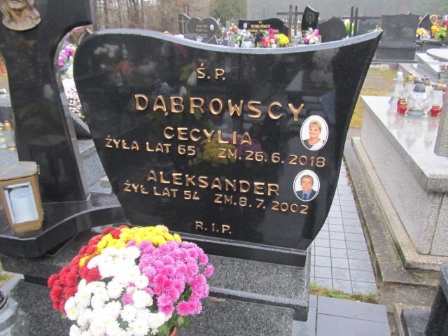 Cecylia Dąbrowska 1952 Zawiercie - Grobonet - Wyszukiwarka osób pochowanych