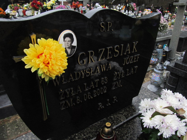 Józef Grzesiak 1934 Zawiercie - Grobonet - Wyszukiwarka osób pochowanych