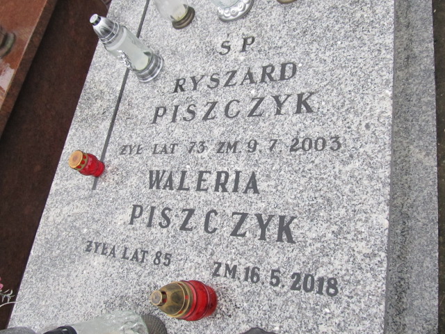 Waleria Piszczyk 1932 Zawiercie - Grobonet - Wyszukiwarka osób pochowanych