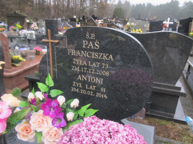 Franciszka Paś 1935 Zawiercie - Grobonet - Wyszukiwarka osób pochowanych