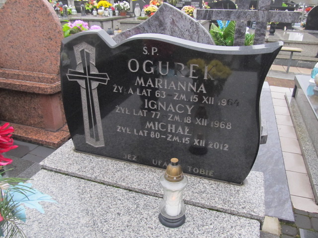 Michał Ogurek 1932 Zawiercie - Grobonet - Wyszukiwarka osób pochowanych