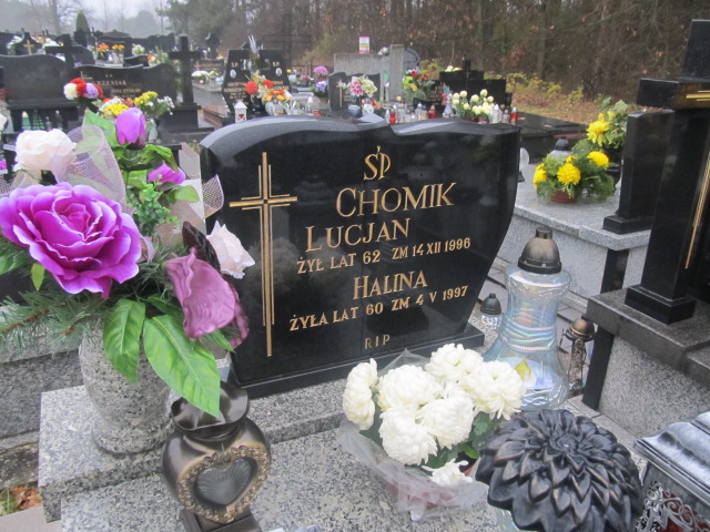 Lucjan Chomik Zawiercie - Grobonet - Wyszukiwarka osób pochowanych