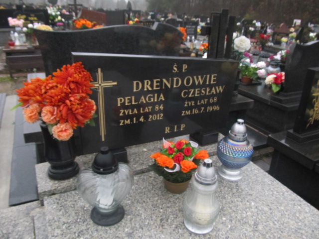 Pelagia Drenda 1927 Zawiercie - Grobonet - Wyszukiwarka osób pochowanych