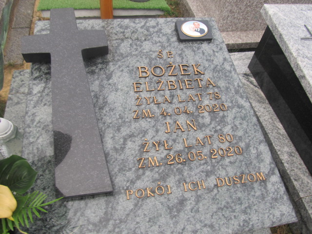 Elżbieta Bożek 1942 Zawiercie - Grobonet - Wyszukiwarka osób pochowanych