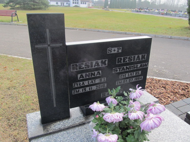 Anna Resiak 1927 Zawiercie - Grobonet - Wyszukiwarka osób pochowanych