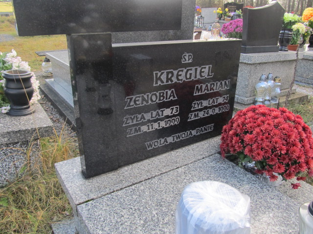 Zeonobia Kręgiel Zawiercie - Grobonet - Wyszukiwarka osób pochowanych