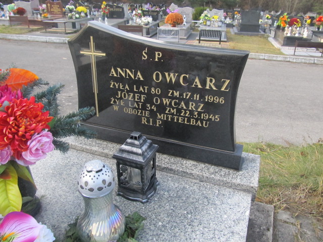 Józef Owcarz Zawiercie - Grobonet - Wyszukiwarka osób pochowanych