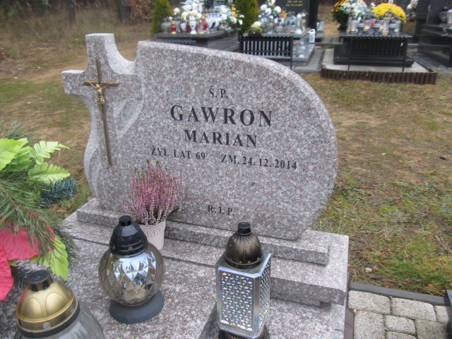 Marian Gawron 1945 Zawiercie - Grobonet - Wyszukiwarka osób pochowanych