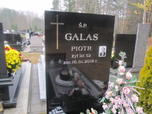 Piotr Galas 1965 Zawiercie - Grobonet - Wyszukiwarka osób pochowanych