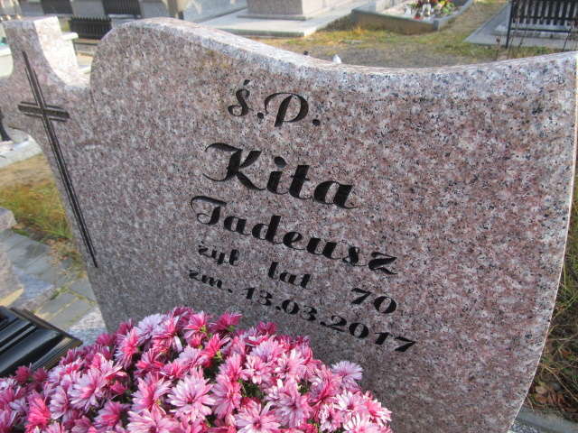 Tadeusz Kita 1946 Zawiercie - Grobonet - Wyszukiwarka osób pochowanych