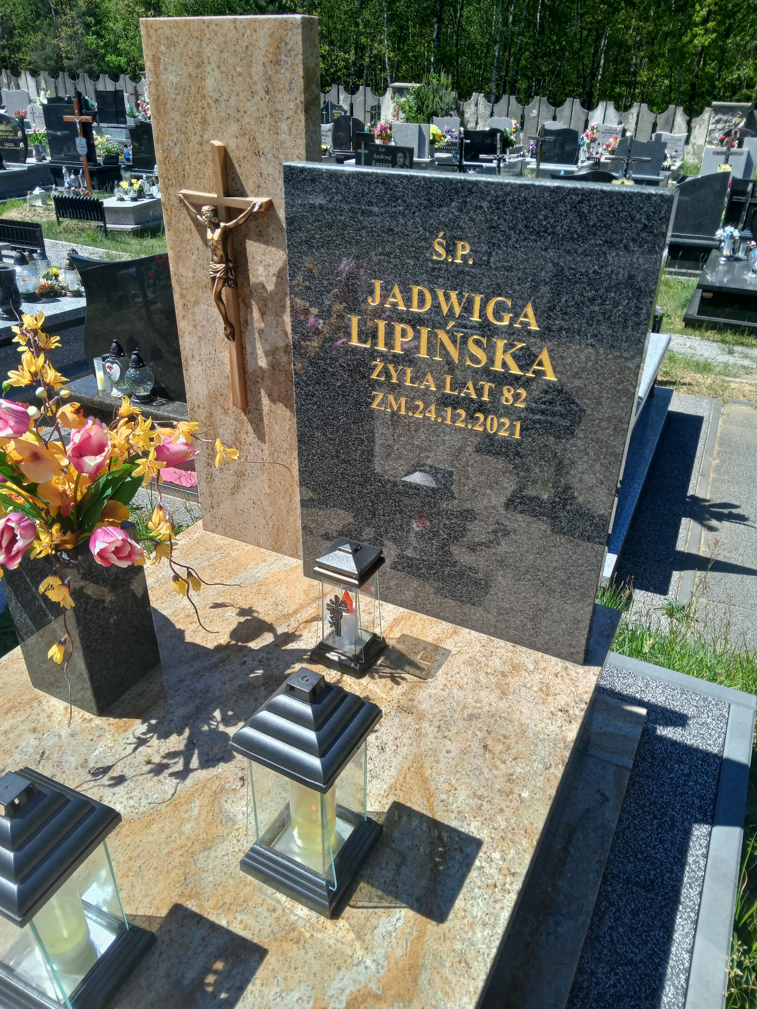 Jadwiga Lipińska 1939 Zawiercie - Grobonet - Wyszukiwarka osób pochowanych