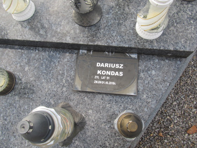 Tomasz Kondas 1973 Zawiercie - Grobonet - Wyszukiwarka osób pochowanych