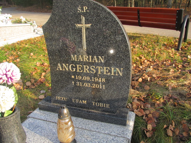 Marian Angerstein 1948 Zawiercie - Grobonet - Wyszukiwarka osób pochowanych