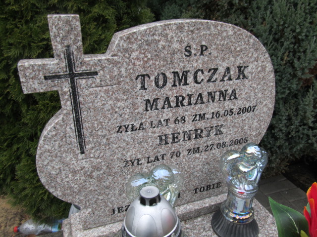 Marianna Tomczyk 1938 Zawiercie - Grobonet - Wyszukiwarka osób pochowanych