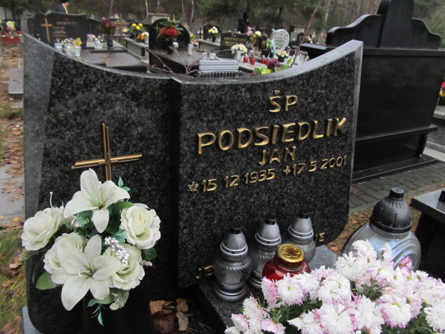 Jan Podsiedlik 1935 Zawiercie - Grobonet - Wyszukiwarka osób pochowanych