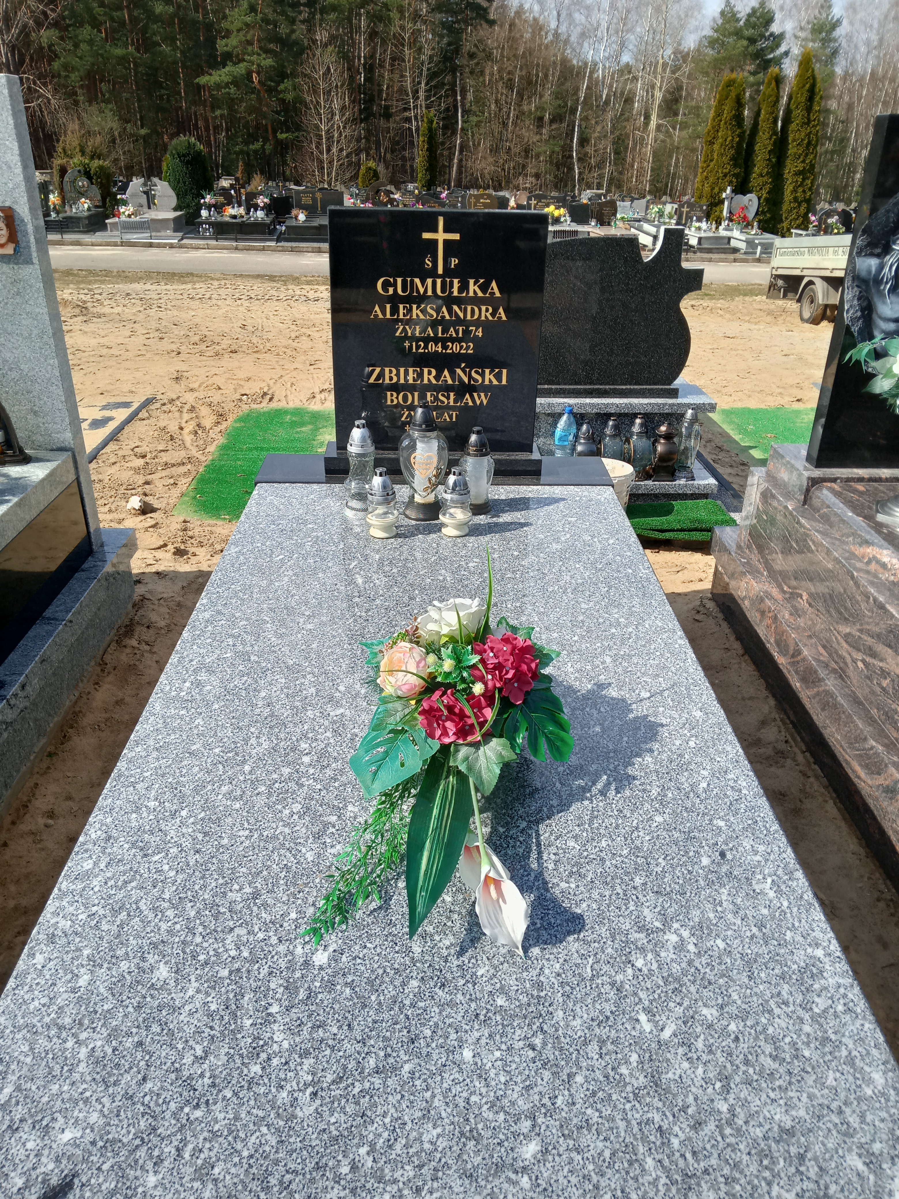 Aleksandra Gumułka 1948 Zawiercie - Grobonet - Wyszukiwarka osób pochowanych