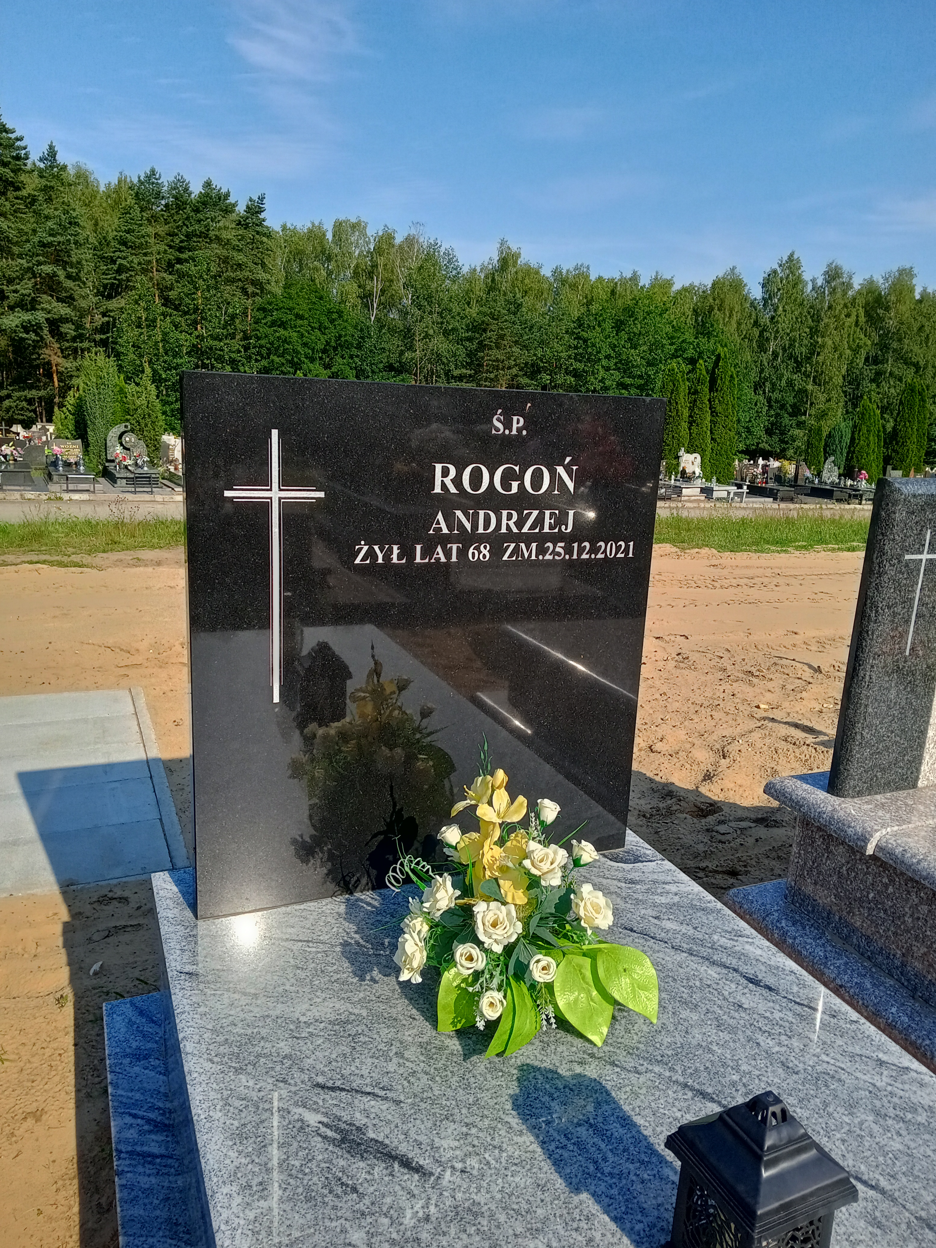 Andrzej Rogoń 1953 Zawiercie - Grobonet - Wyszukiwarka osób pochowanych